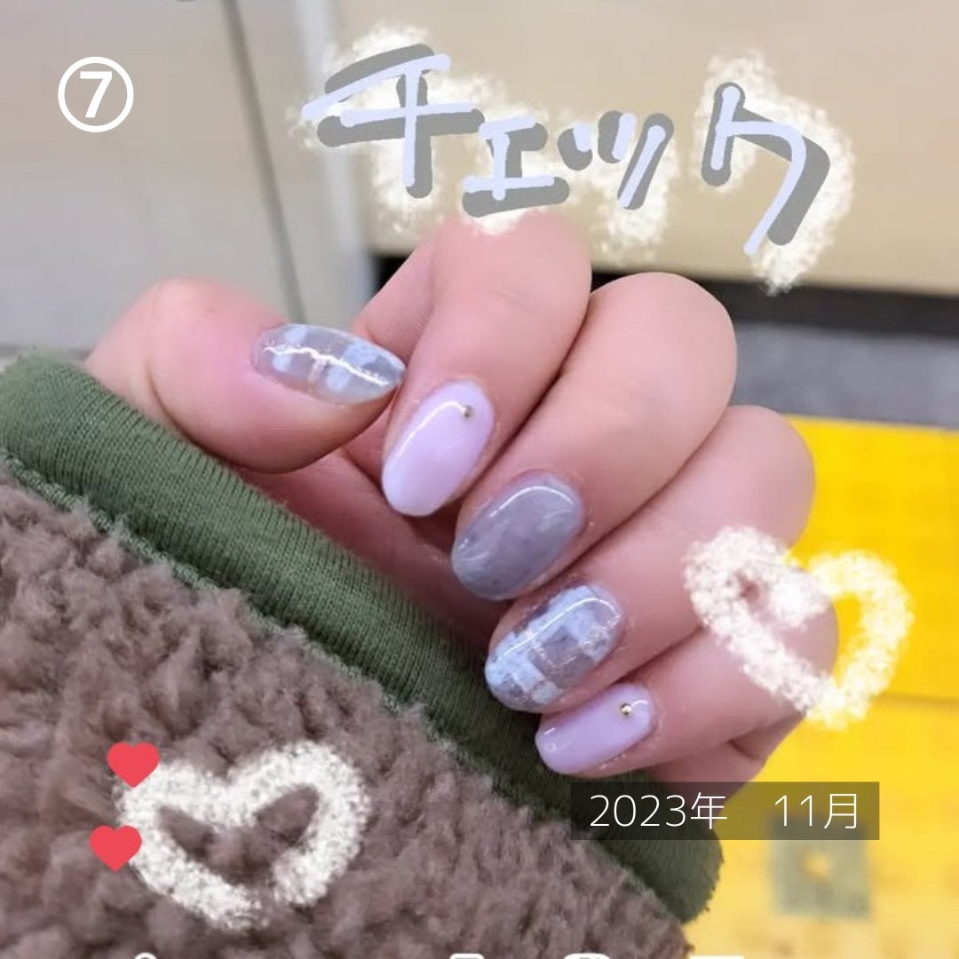 ジェルネイル(ライト対応)/セリア/ジェルネイルを使ったクチコミ(8枚目)