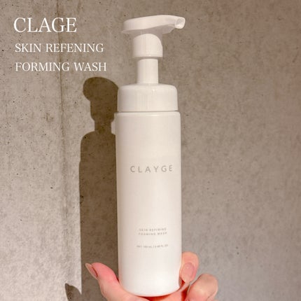 スキンリファイニング フォーミングウォッシュ/CLAYGE/洗顔フォームを使ったクチコミ(1枚目)