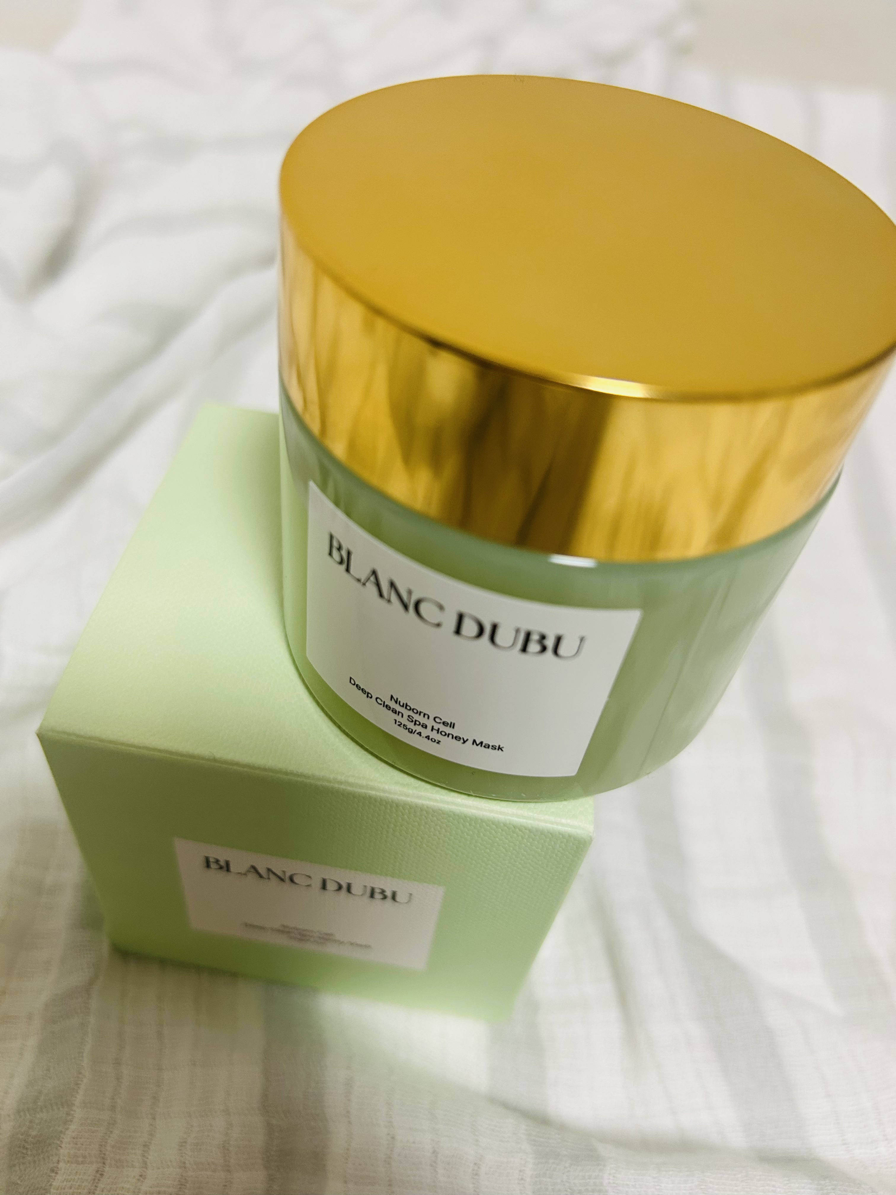 [ブランドゥブ] ヌボンセル ハニースパ クレンジングマスク/BLANC DUBU/その他洗顔料を使ったクチコミ（2枚目）