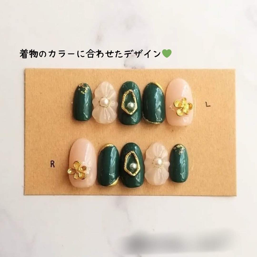 ジェルネイル（ライト対応）/セリア/ジェルネイルを使ったクチコミ（2枚目）