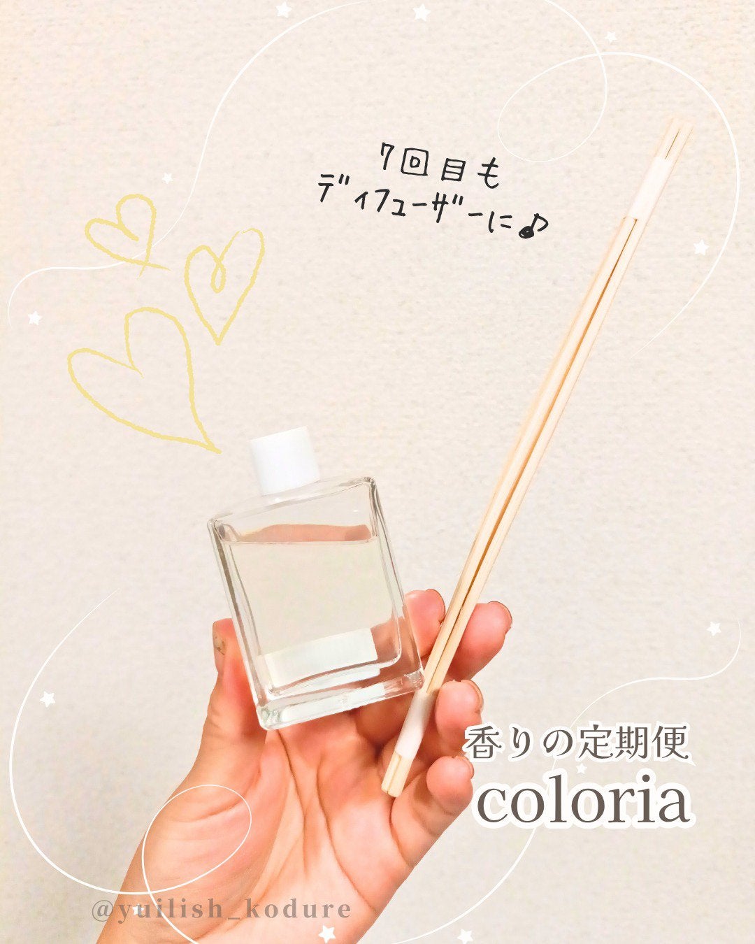 カラリア香りの定期便/香水(その他)を使ったクチコミ(1枚目)
