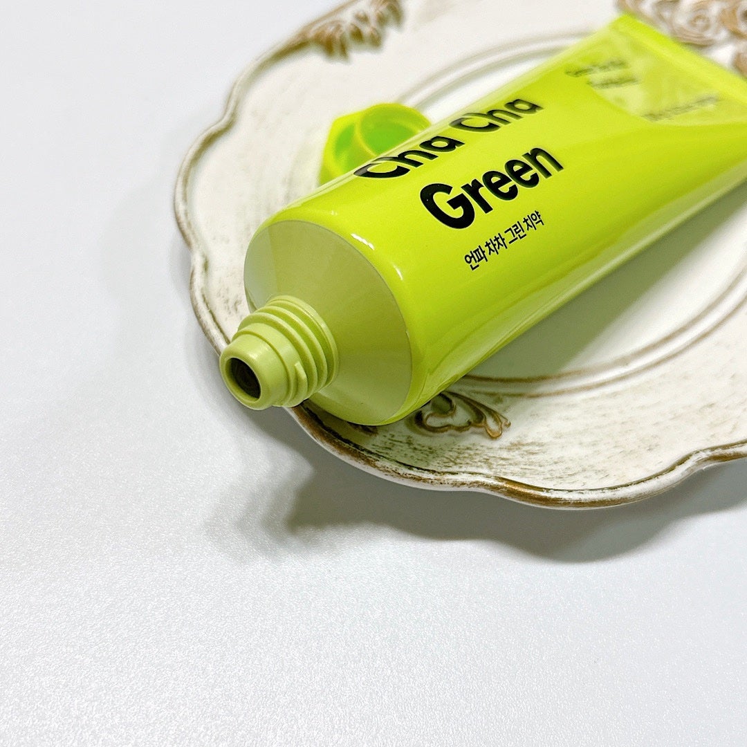 Cha Cha Charcoal Vegan Greentea Toothpaste/chacha/歯磨き粉を使ったクチコミ(2枚目)