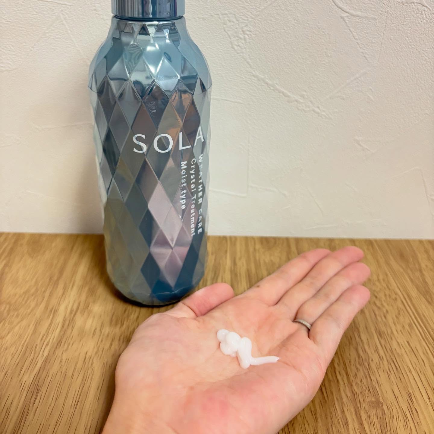 ソラ ウェザーケア クリスタル シャンプー/ヘアトリートメント モイストタイプ/SOLA WEATHER CARE/市販シャンプーを使ったクチコミ（3枚目）