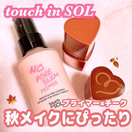 タッチインソール ノーポアブレムプライマー/touch in SOL /化粧下地を使ったクチコミ(1枚目)