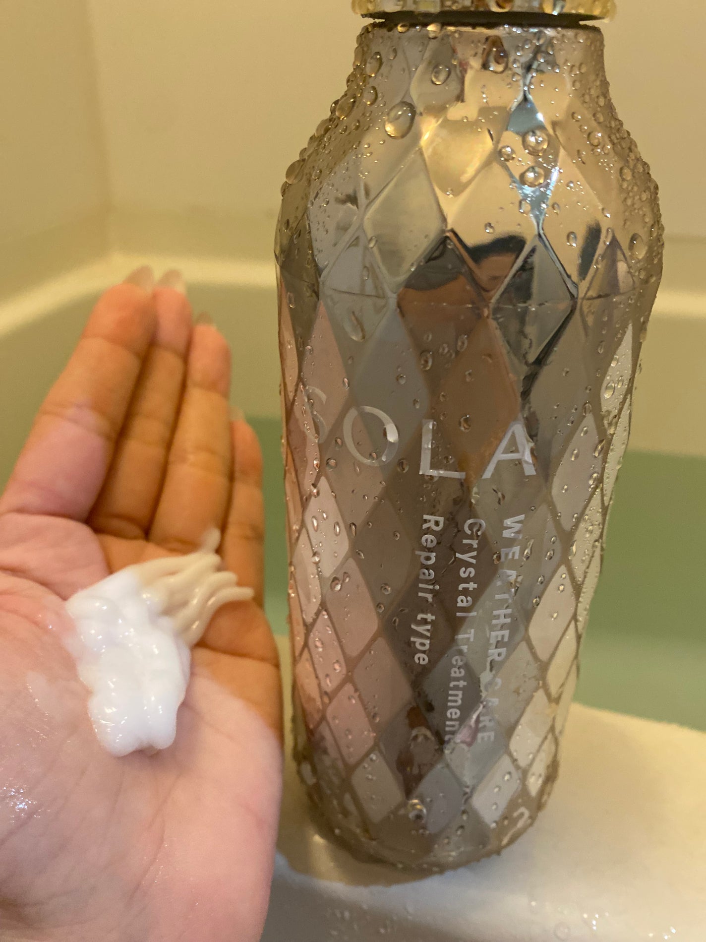 ソラ ウェザーケア クリスタル シャンプー/ヘアトリートメント リペアタイプ/SOLA WEATHER CARE/市販シャンプーを使ったクチコミ(3枚目)