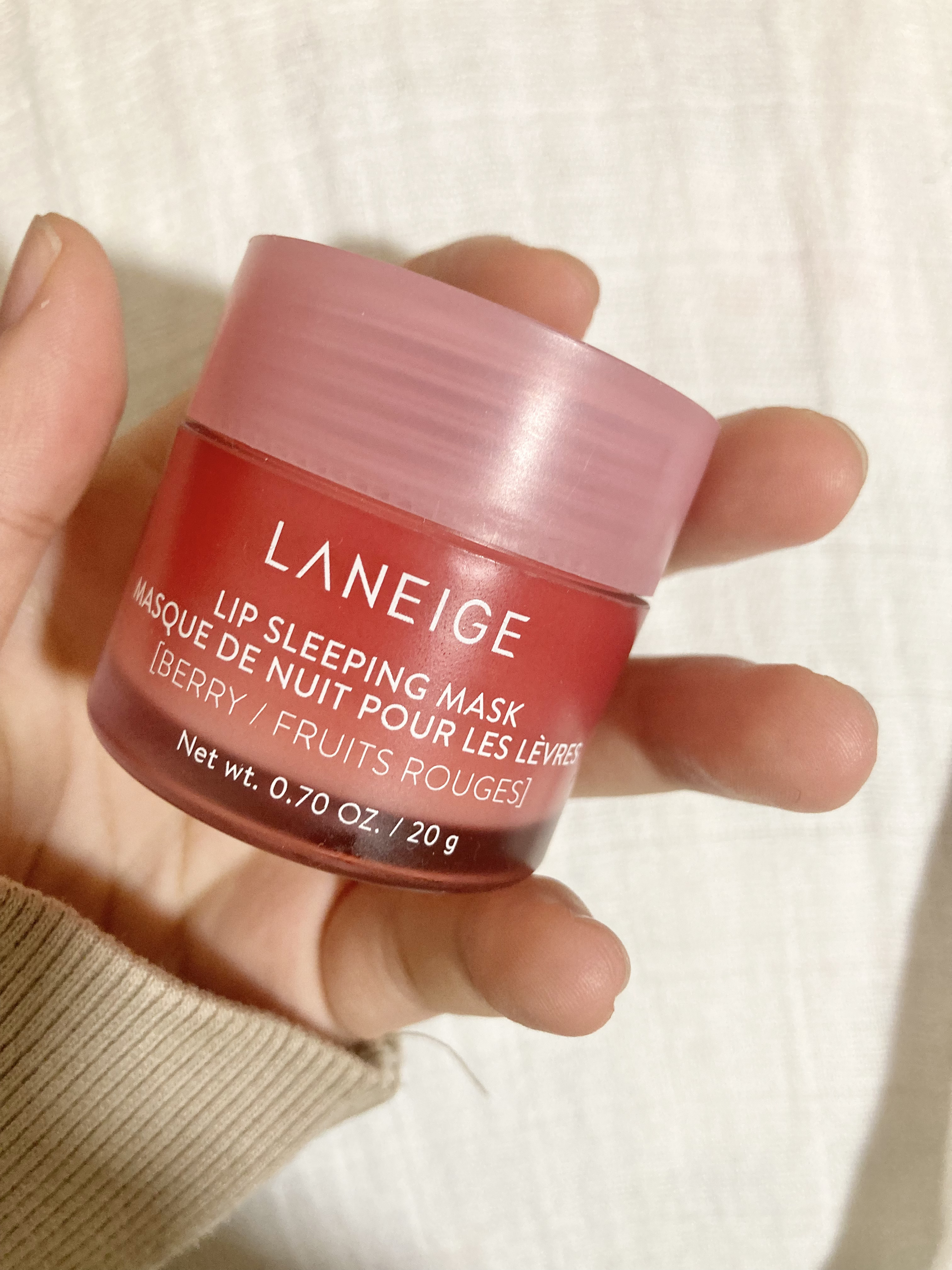 リップスリーピングマスク/LANEIGE/リップバームを使ったクチコミ（1枚目）