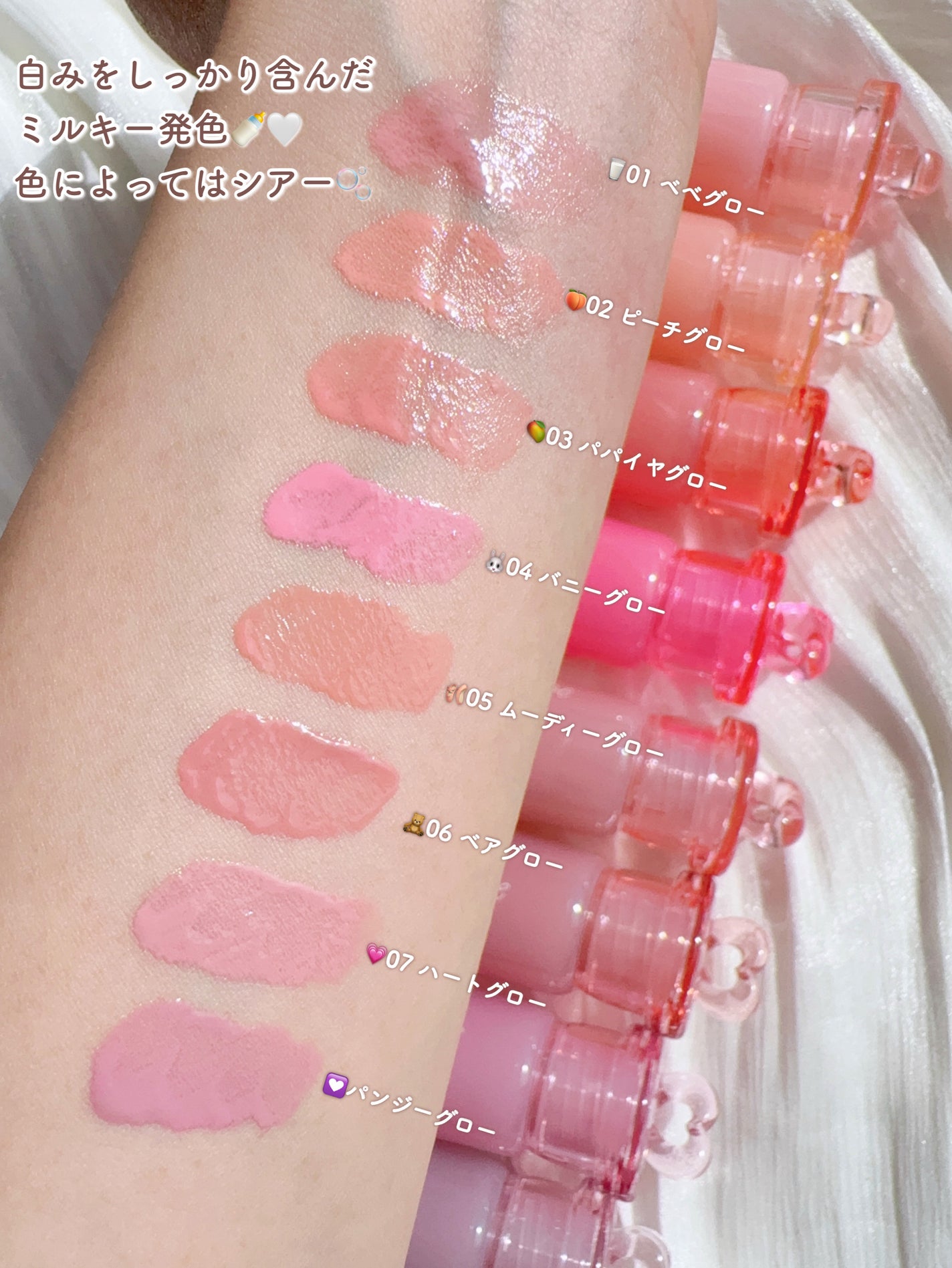 ハートウェアリングリキッドチーク/2aN/リキッドチークを使ったクチコミ(4枚目)