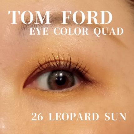 アイ カラー クォード 26 レオパード サン/TOM FORD BEAUTY/アイシャドウパレットの画像