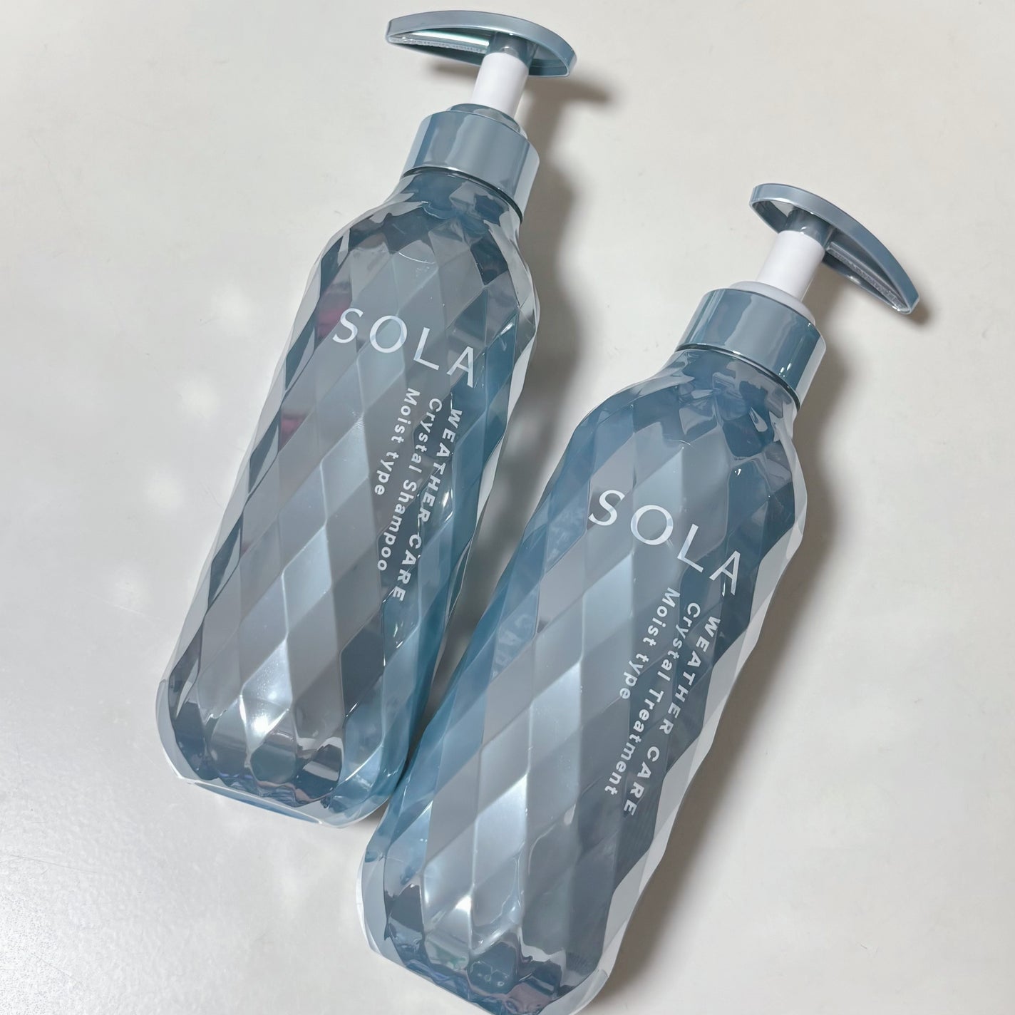 ソラ ウェザーケア クリスタル シャンプー/ヘアトリートメント モイストタイプ/SOLA WEATHER CARE/市販シャンプーを使ったクチコミ(1枚目)