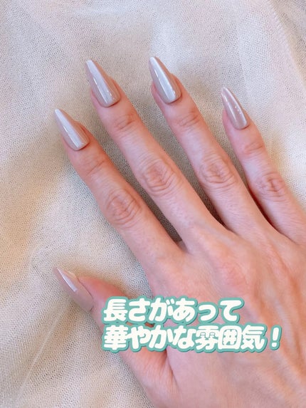 ちなつ★貼るだけネイル! on LIPS 「セリアのネイルチップコーナーで掘り出し物を発見!
透明なネイル..」(7枚目)