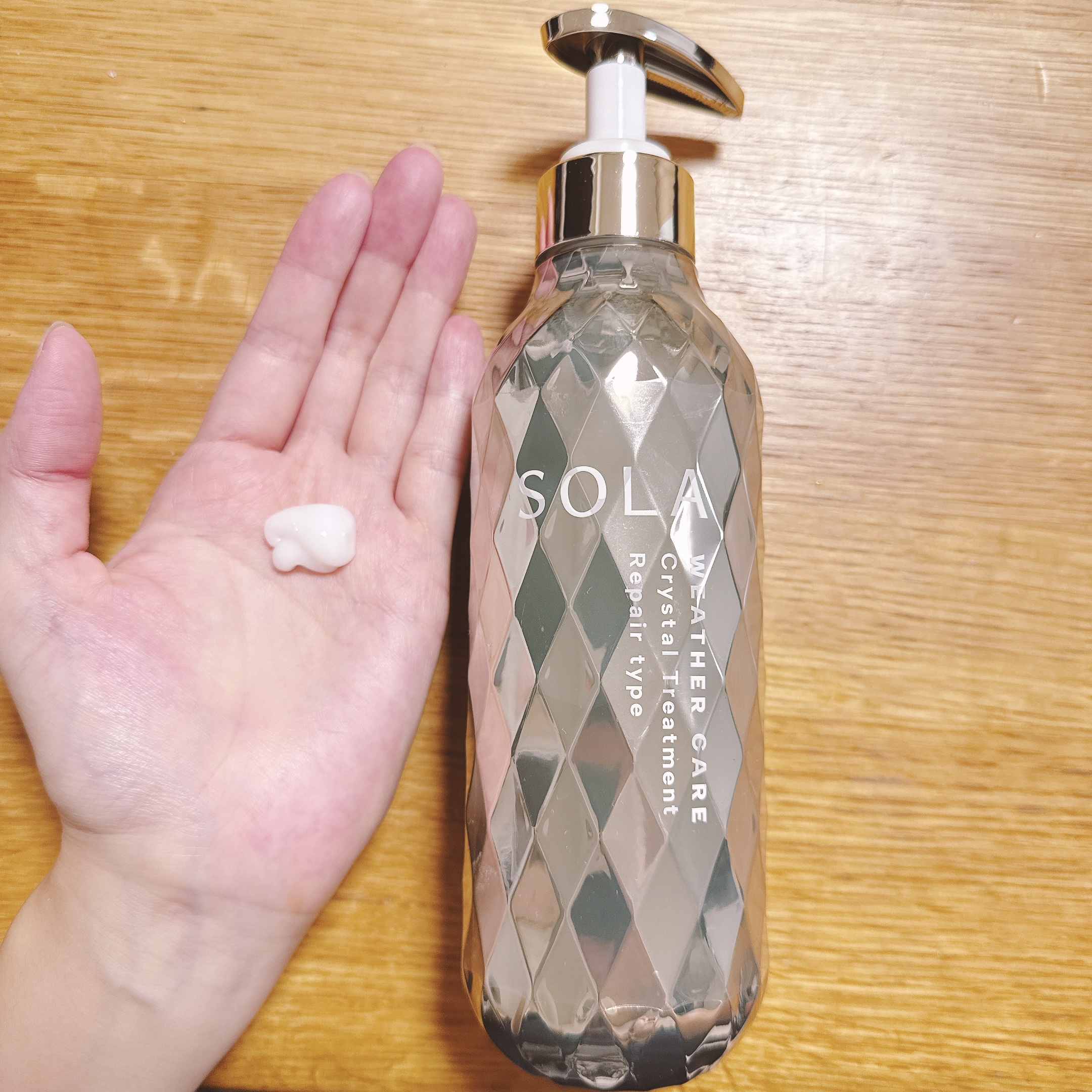 ソラ ウェザーケア クリスタル シャンプー/ヘアトリートメント リペアタイプ/SOLA WEATHER CARE/市販シャンプーを使ったクチコミ（2枚目）