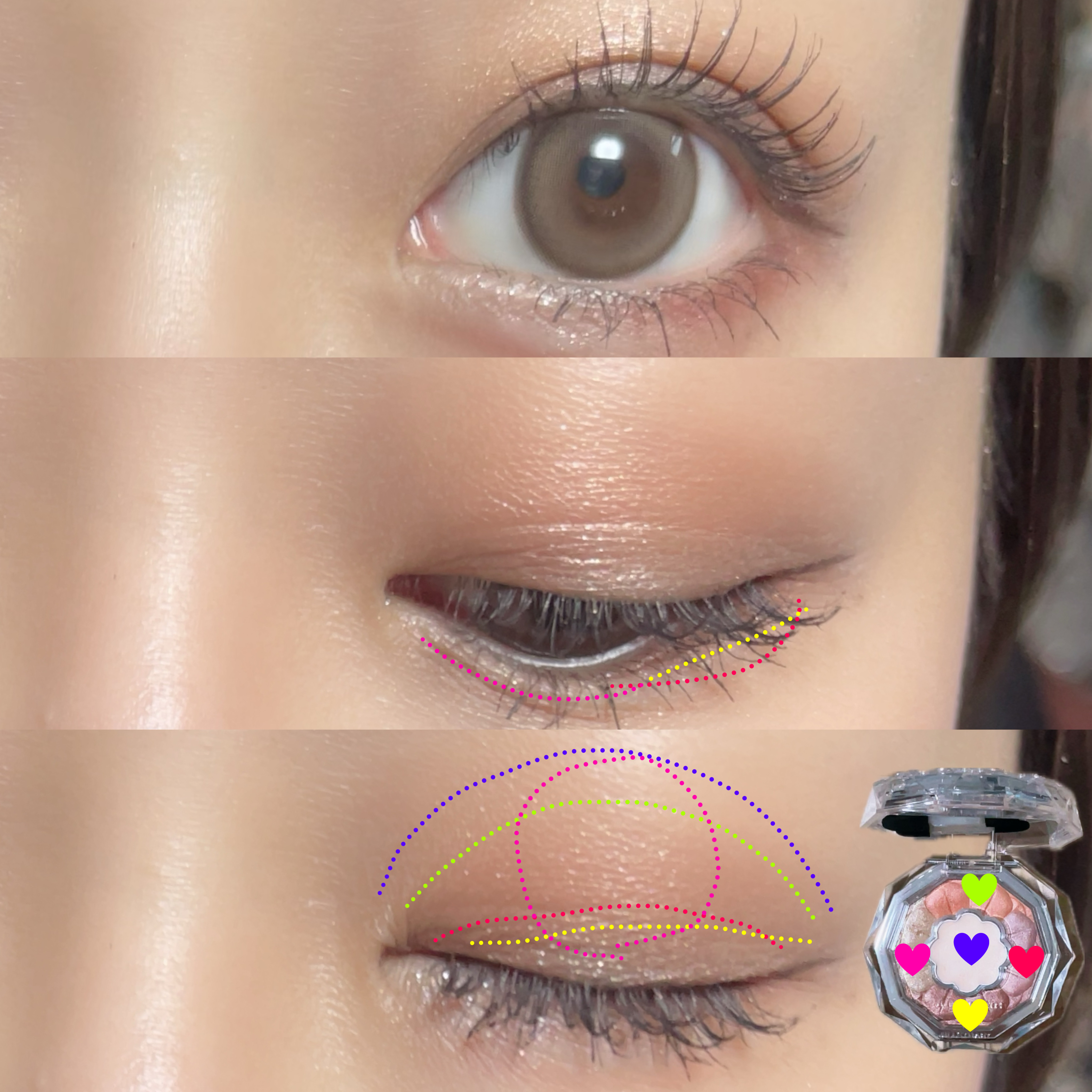 ジルスチュアート ブルームクチュール アイズ 02 tender poppy/JILL STUART/アイシャドウパレットを使ったクチコミ（2枚目）