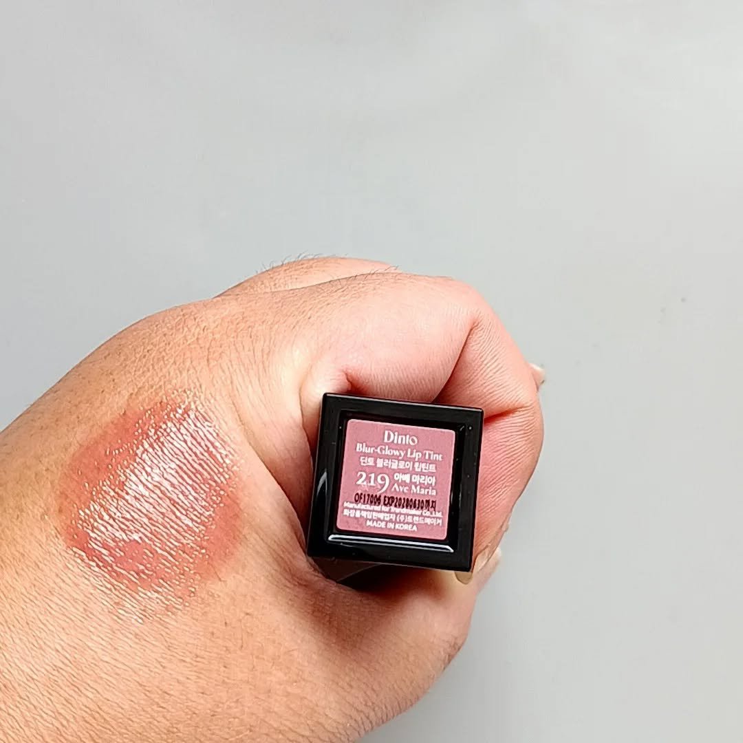 ブラーグロイリップティント 219/Dinto/リップティントを使ったクチコミ（3枚目）