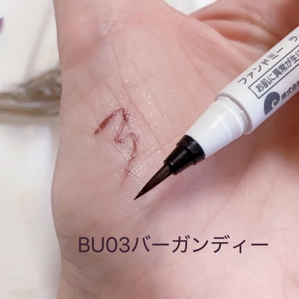 ファンドミー ラインセラム/ファンドミー/リキッドアイライナーを使ったクチコミ(3枚目)