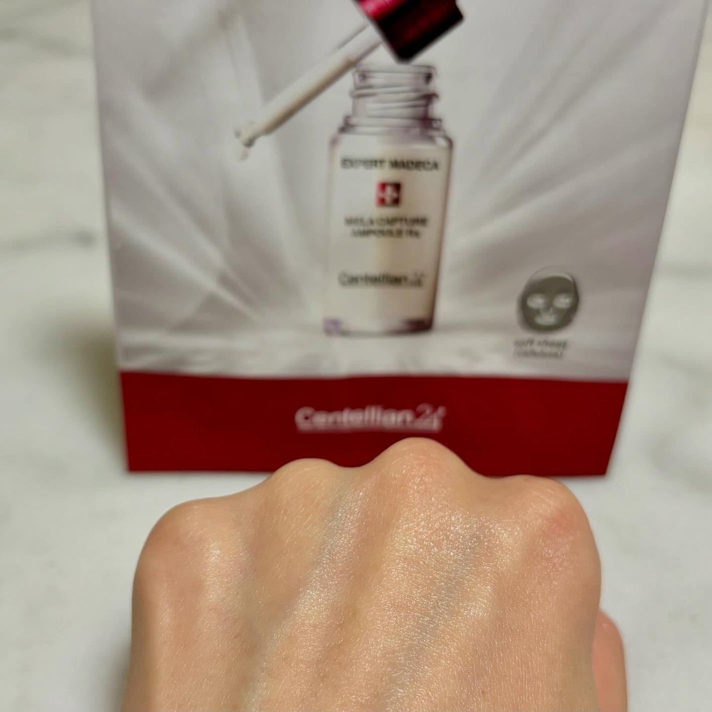 ズボラコスメヲタクちゃん on LIPS 「\Centellian24マデカメラキャプチャーアンプルマスク..」(5枚目)