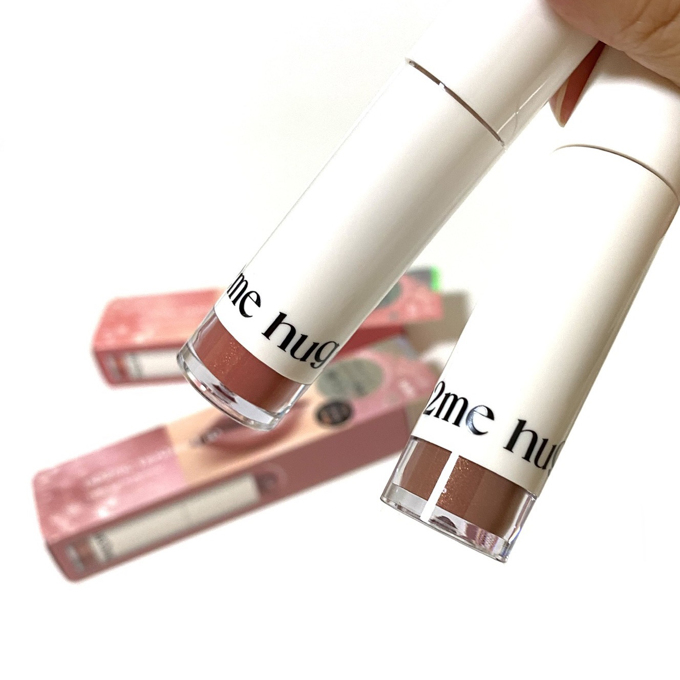 アップトゥーミー　ハグマイリップ　カラーロックプランパー/up2me/リッププランパーを使ったクチコミ（2枚目）