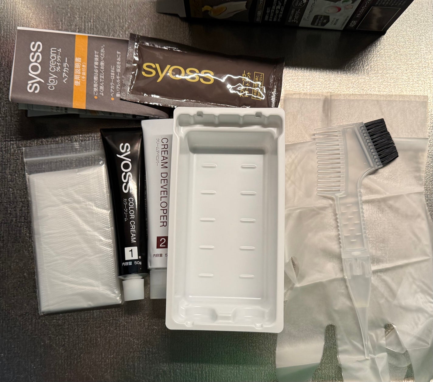 クレイクリーム/サイオス/ヘアカラーを使ったクチコミ(5枚目)