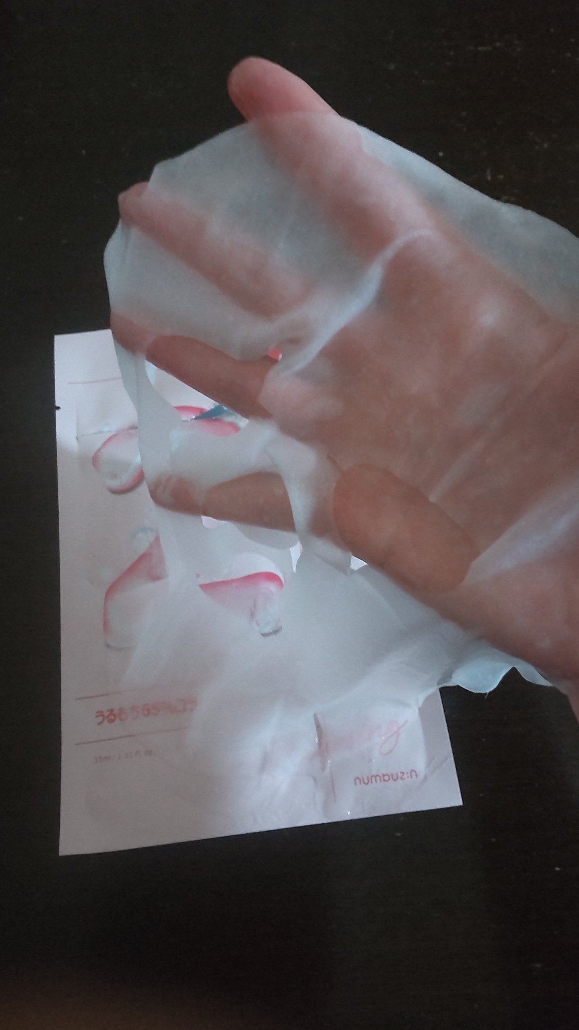 2番 うるもち65％コラーゲンシートマスク/numbuzin/シートマスク・パックを使ったクチコミ（3枚目）