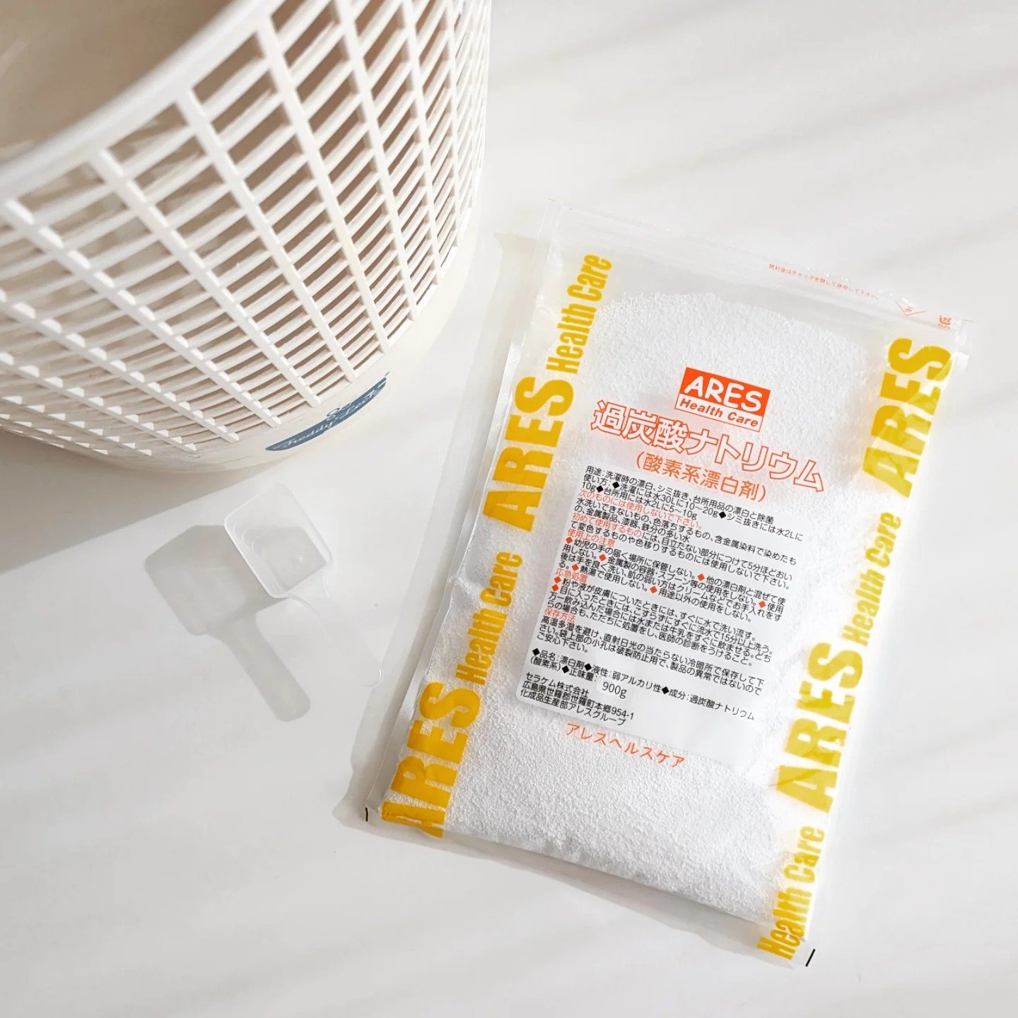 過炭酸ナトリウム（酸素系漂白剤）/アレスヘルスケア/その他を使ったクチコミ（1枚目）