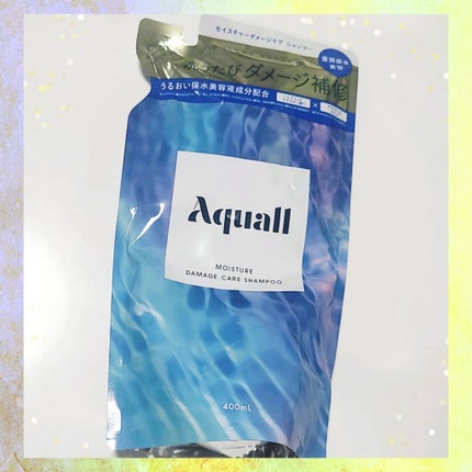 モイスチャーダメージケア シャンプー/トリートメント/Aquall/市販シャンプーを使ったクチコミ(1枚目)