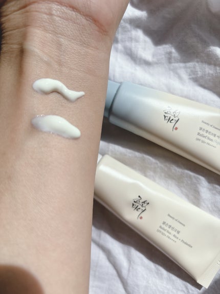 米アクアフレッシュサンクリーム/Beauty of Joseon/日焼け止めクリームを使ったクチコミ(4枚目)