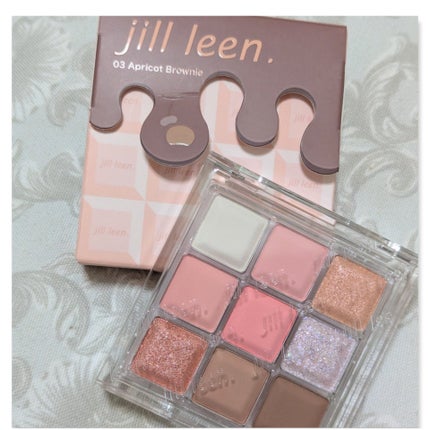 ジルリーン チョコレートアイシャドウ 03 アプリコットブラウニー/jill leen./アイシャドウパレットの画像