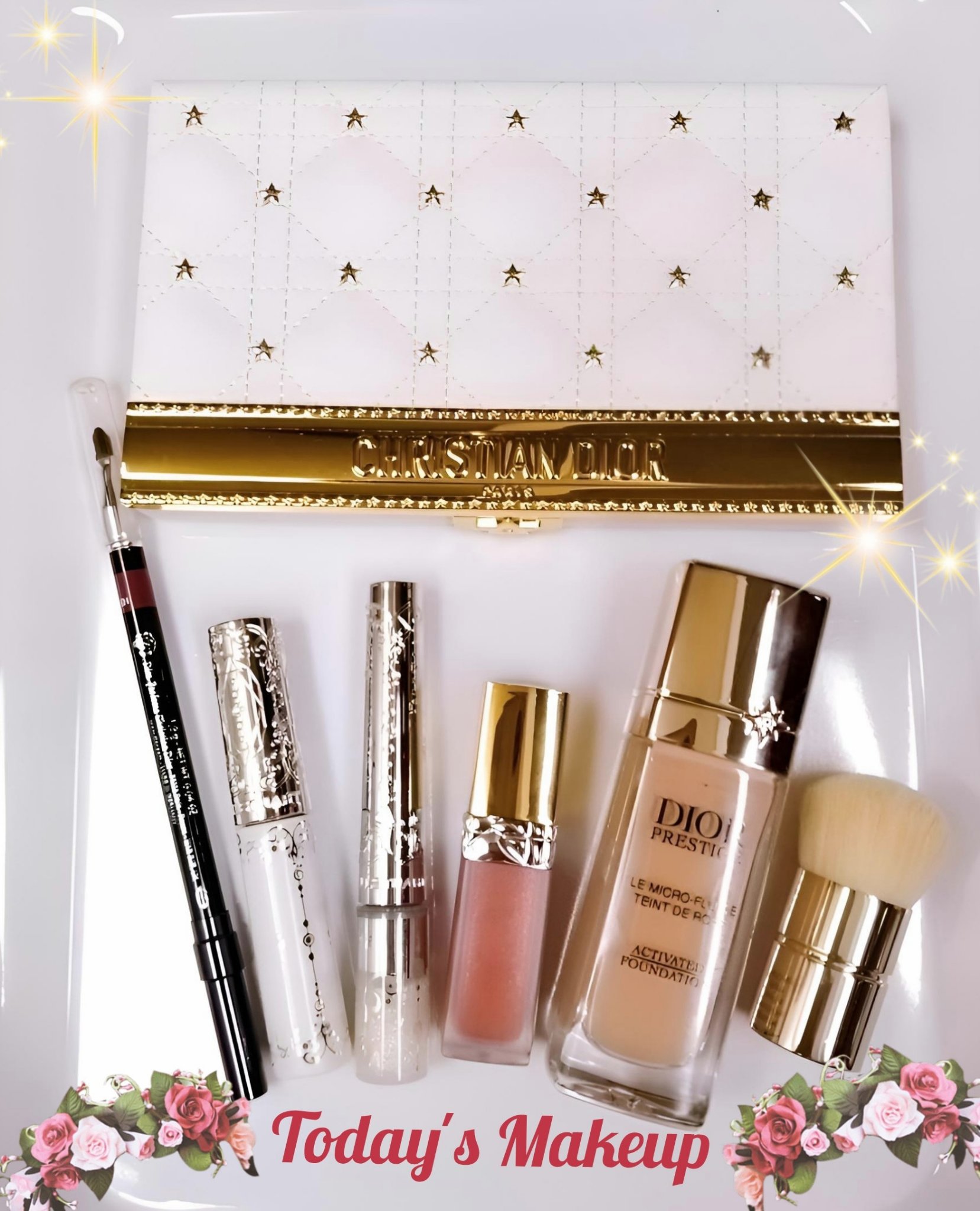 プレステージ ル マイクロ フルイド タン（SPF30／PA+++）/Dior/リキッドファンデーションを使ったクチコミ（1枚目）