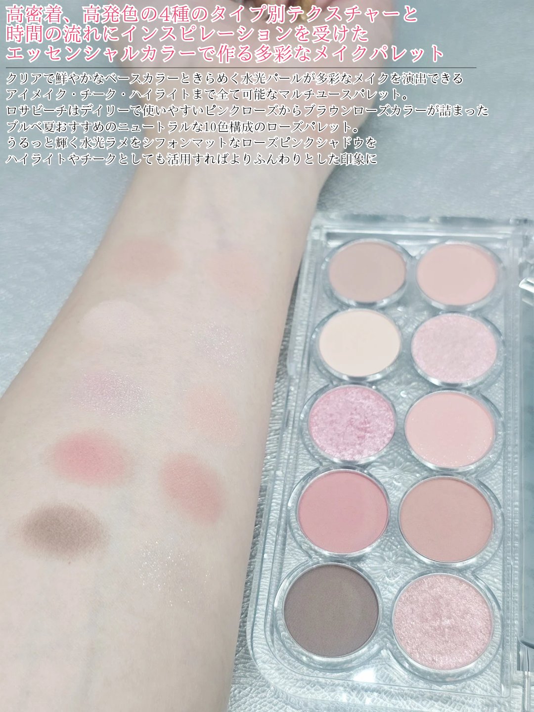 ライトオンアイズシャドウパレット/ルミル/アイシャドウパレットを使ったクチコミ（2枚目）