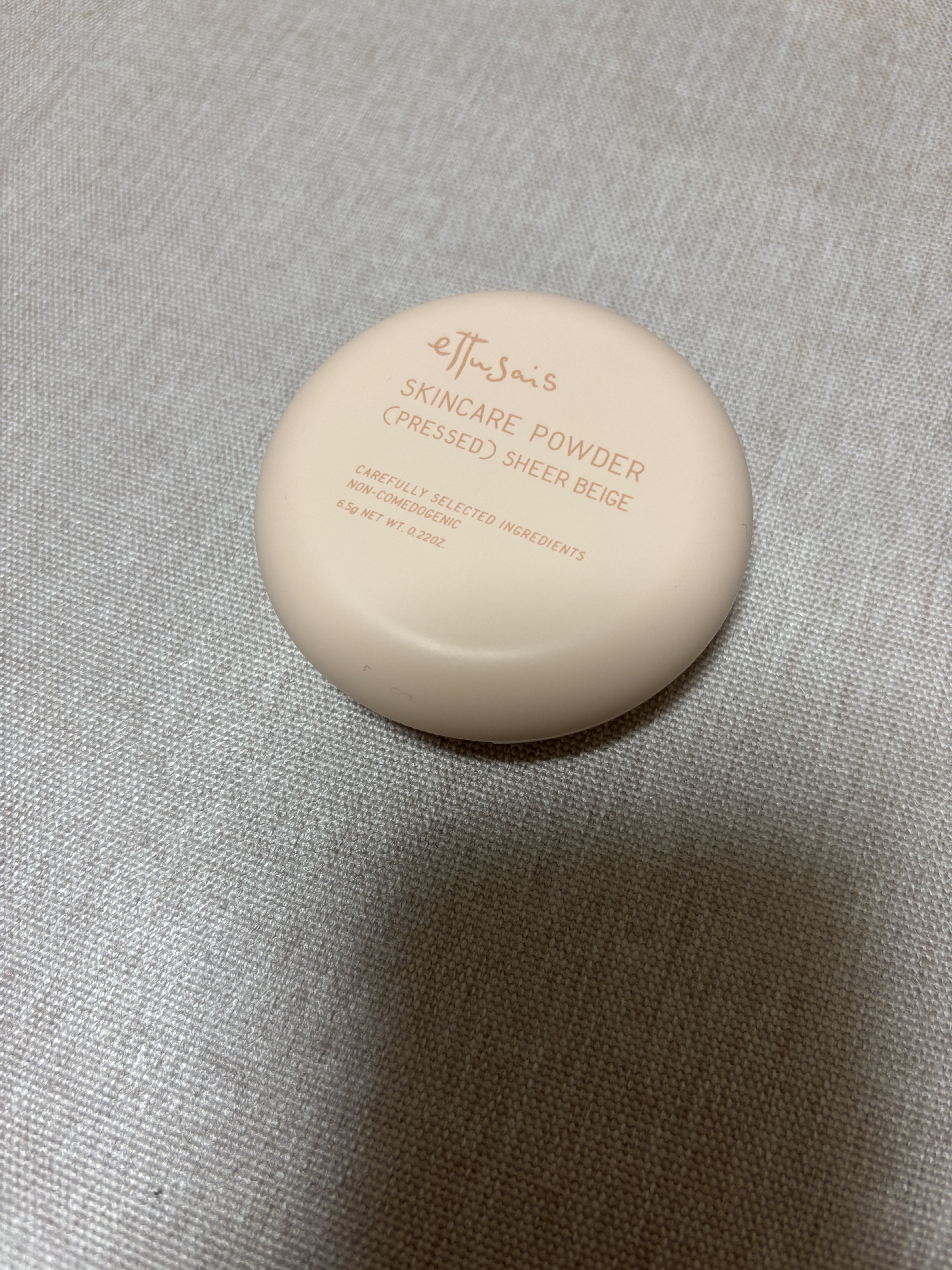エテュセ スキンケアパウダー（プレスト） シアーベージュ 本体 6.5g/ettusais/プレストパウダーを使ったクチコミ（1枚目）