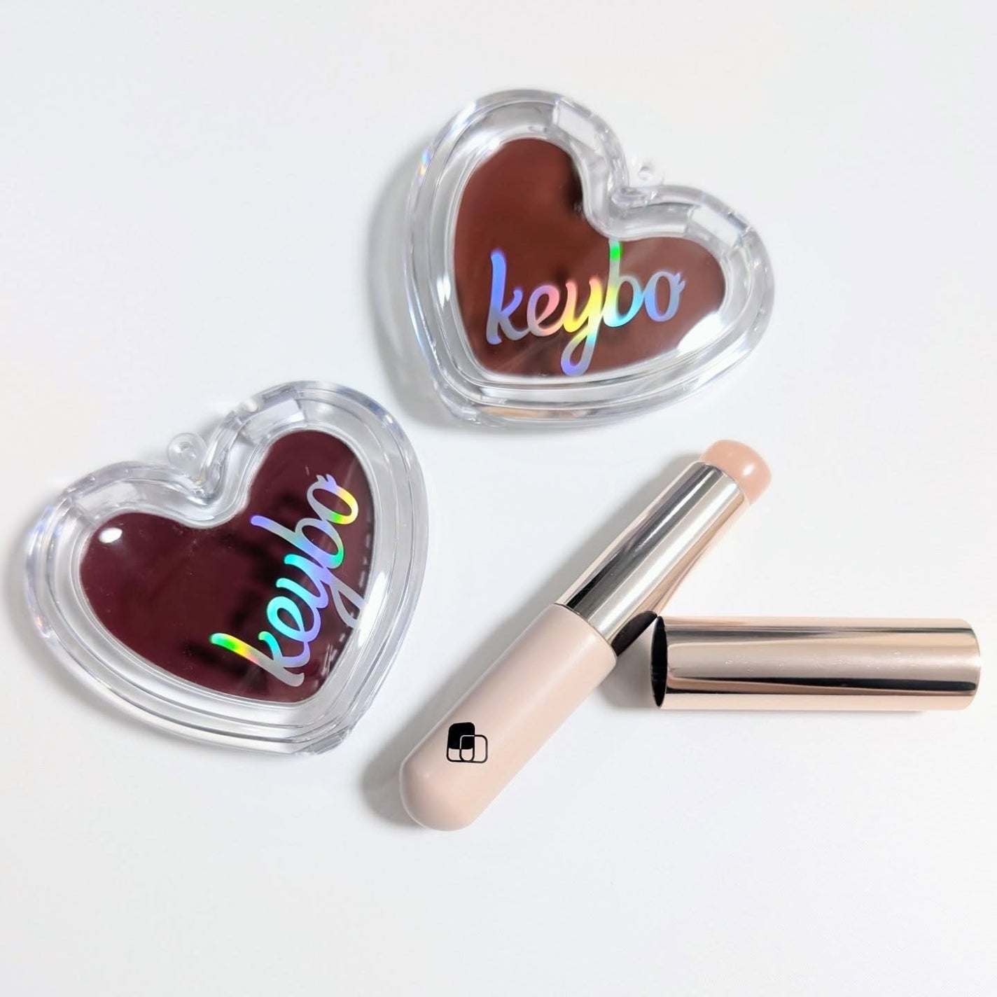 ハートキーリング リップ&チーク/keybo/口紅を使ったクチコミ(5枚目)