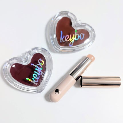 ハートキーリング リップ&チーク/keybo/口紅を使ったクチコミ(5枚目)