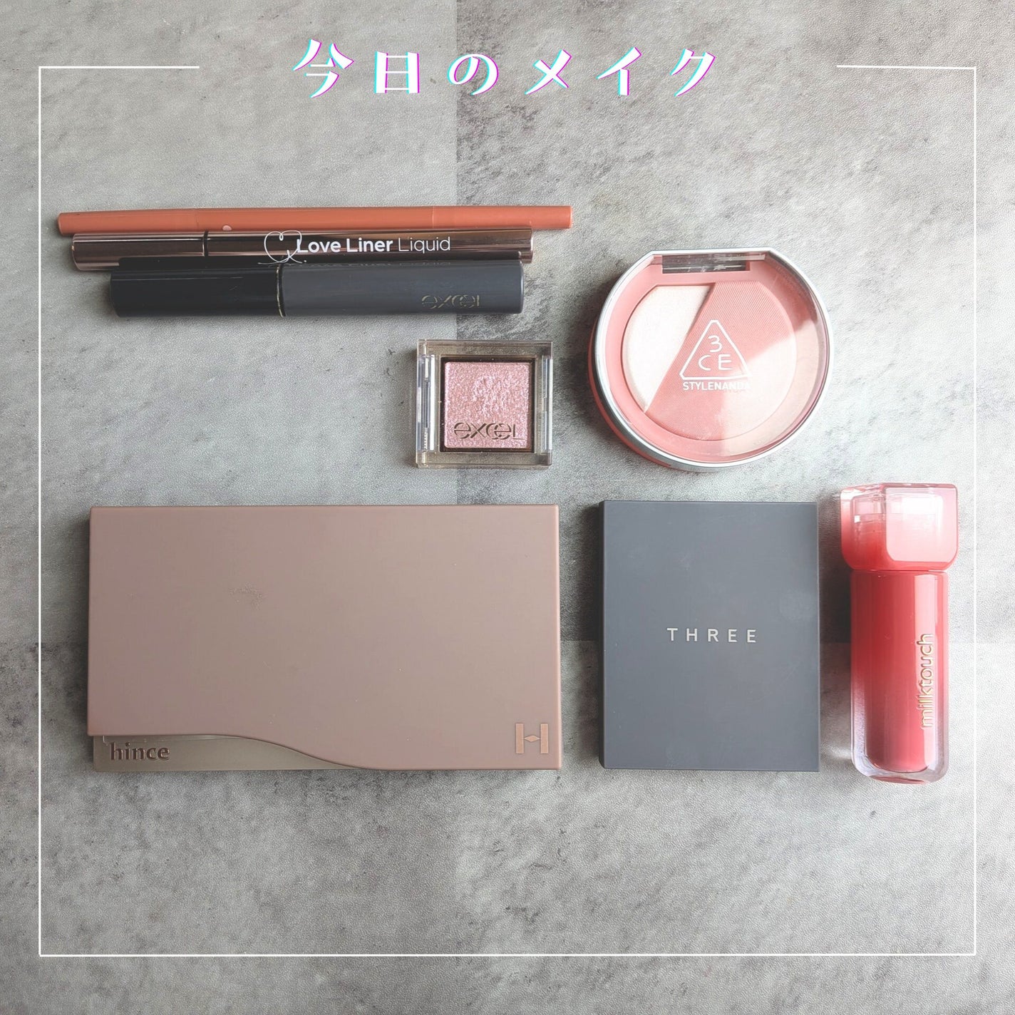 ニューデップスアイシャドウパレット/hince/アイシャドウパレットを使ったクチコミ(1枚目)