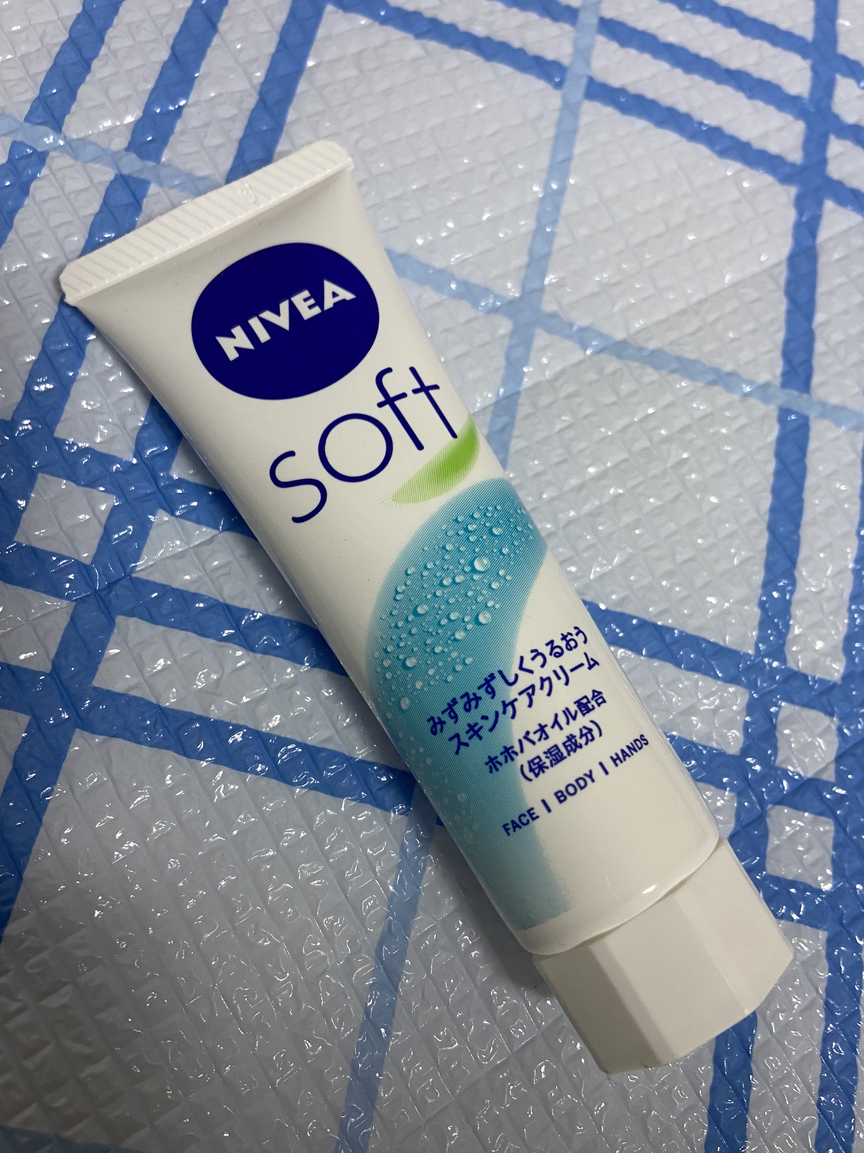 ニベアソフト スキンケアクリーム/ニベア/ボディクリームを使ったクチコミ（1枚目）