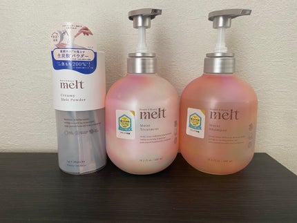 メルト モイストシャンプー/トリートメント/melt/市販シャンプーを使ったクチコミ(1枚目)