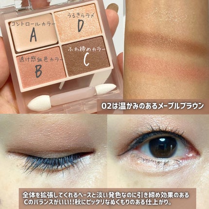 キス ズームアイポーション/KiSS/アイシャドウパレットを使ったクチコミ(3枚目)