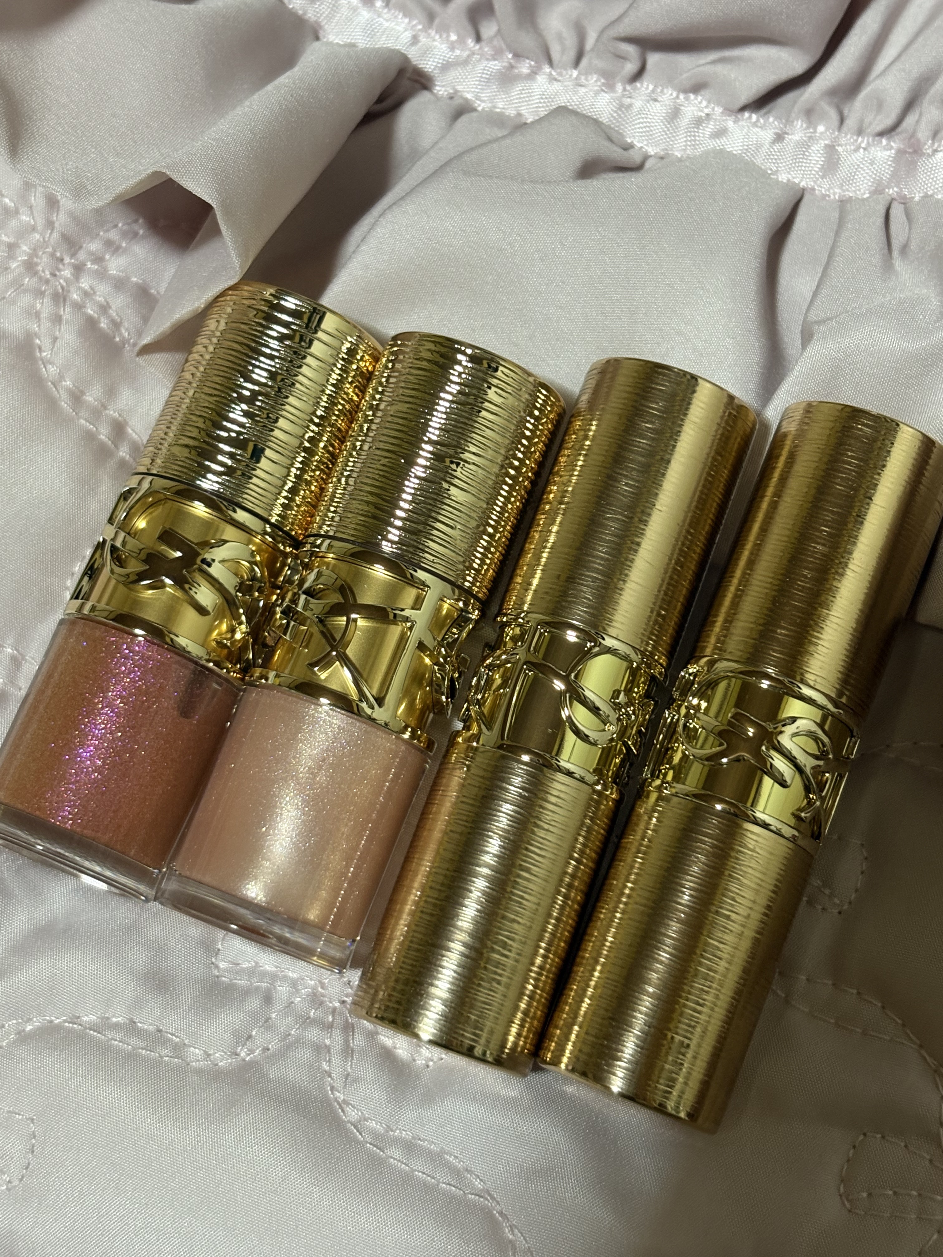 YSL ラブシャイン グロスプランパー #100 スパークリング ドリーム＜コレクター＞/YVES SAINT LAURENT BEAUTE/リップグロスを使ったクチコミ（1枚目）