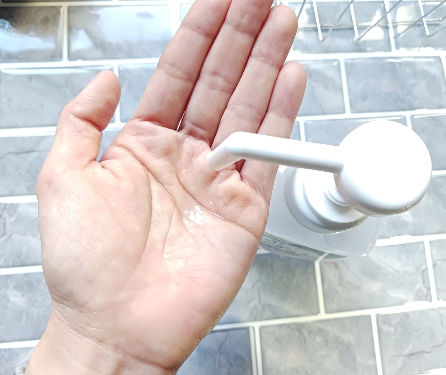 キープッシュ手指消毒液/サラヤ/ハンドジェルを使ったクチコミ(3枚目)
