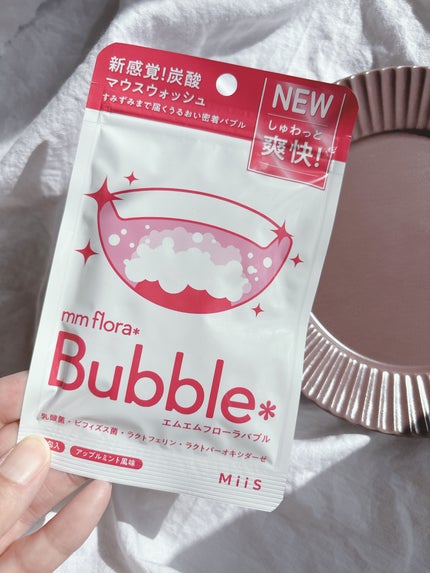 mm flora* bubble/MiiS/マウスウォッシュ・スプレーを使ったクチコミ(2枚目)