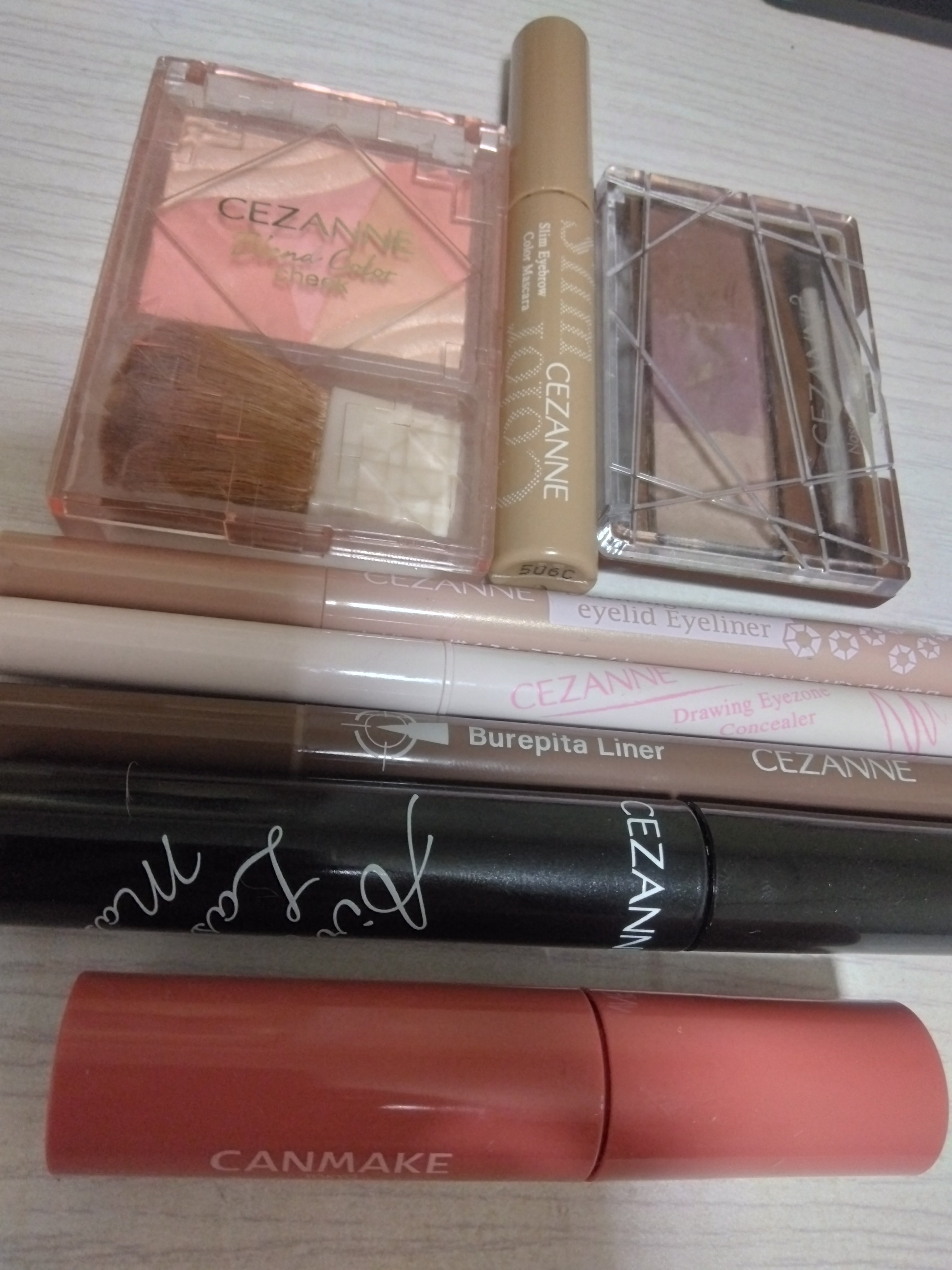 極細アイブロウマスカラ/CEZANNE/眉マスカラを使ったクチコミ（1枚目）