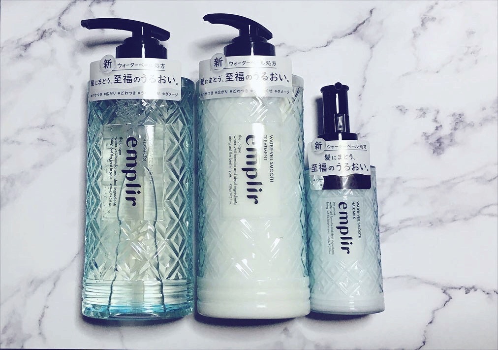 ウォーターベール スムース ヘアミルク/emplir/ヘアミルクを使ったクチコミ（1枚目）