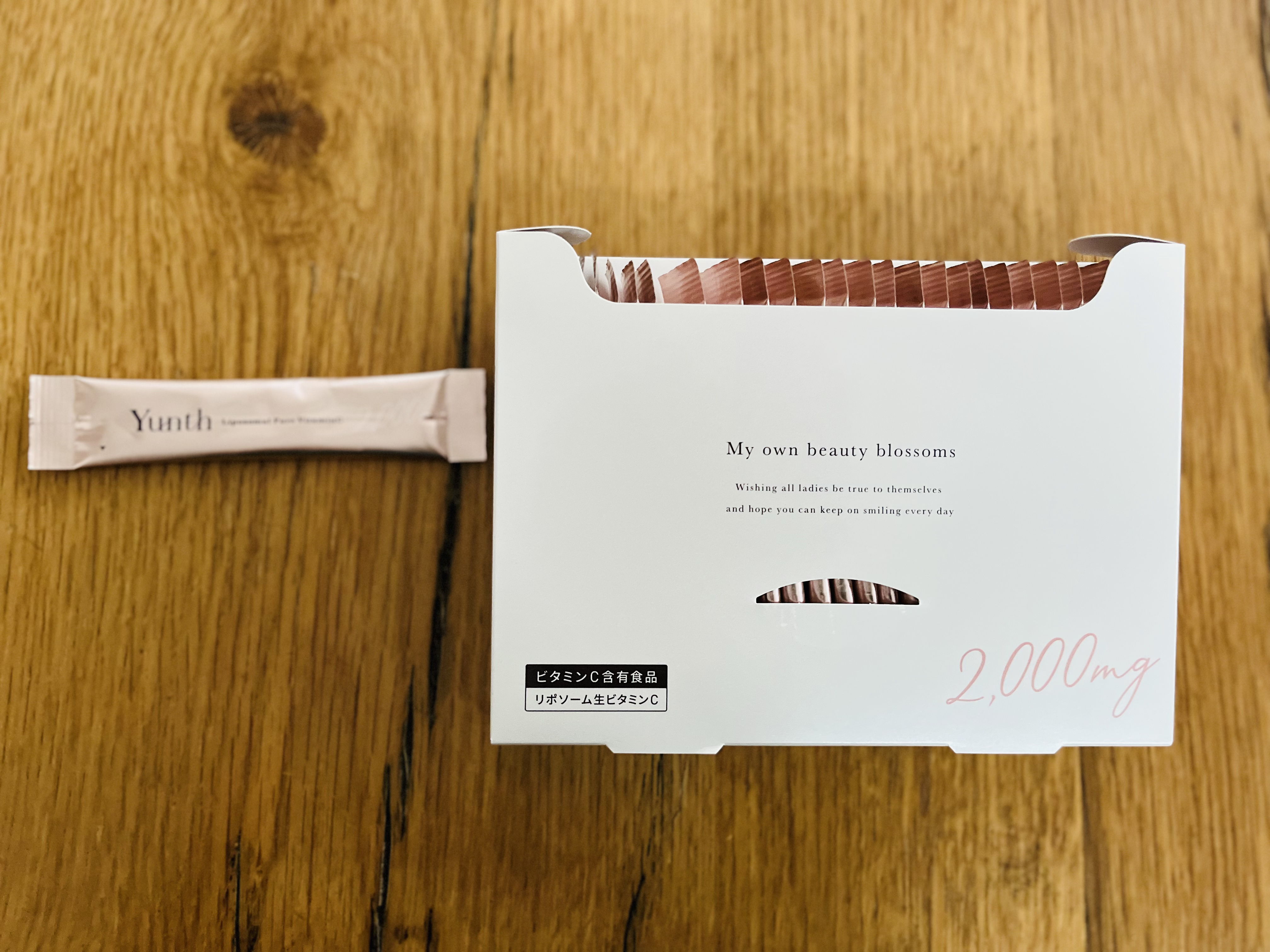 リポソーム生ビタミンC/Yunth/美容サプリメントを使ったクチコミ（1枚目）