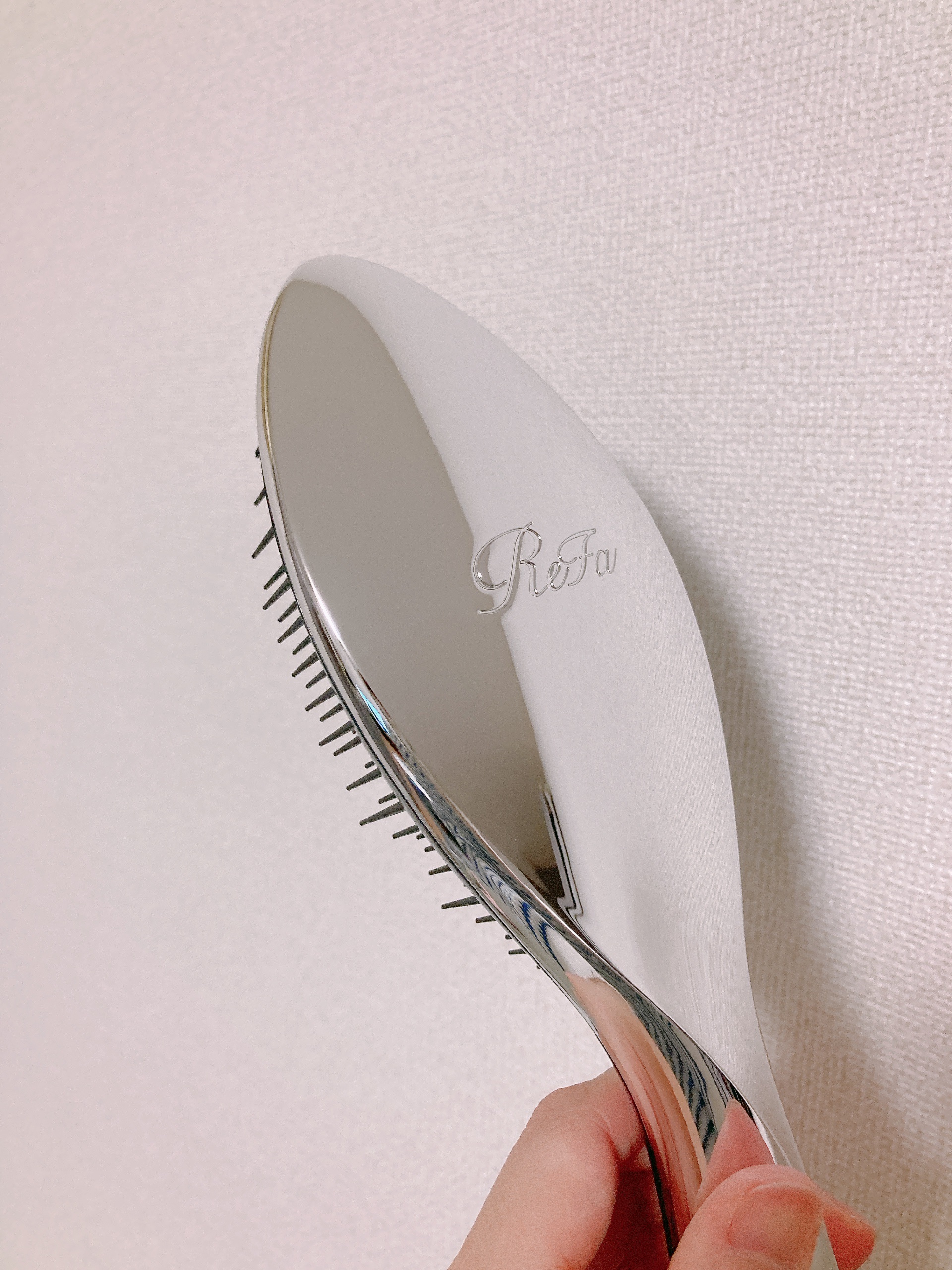 リファエールブラシ シルバー/ReFa/ヘアブラシを使ったクチコミ（1枚目）