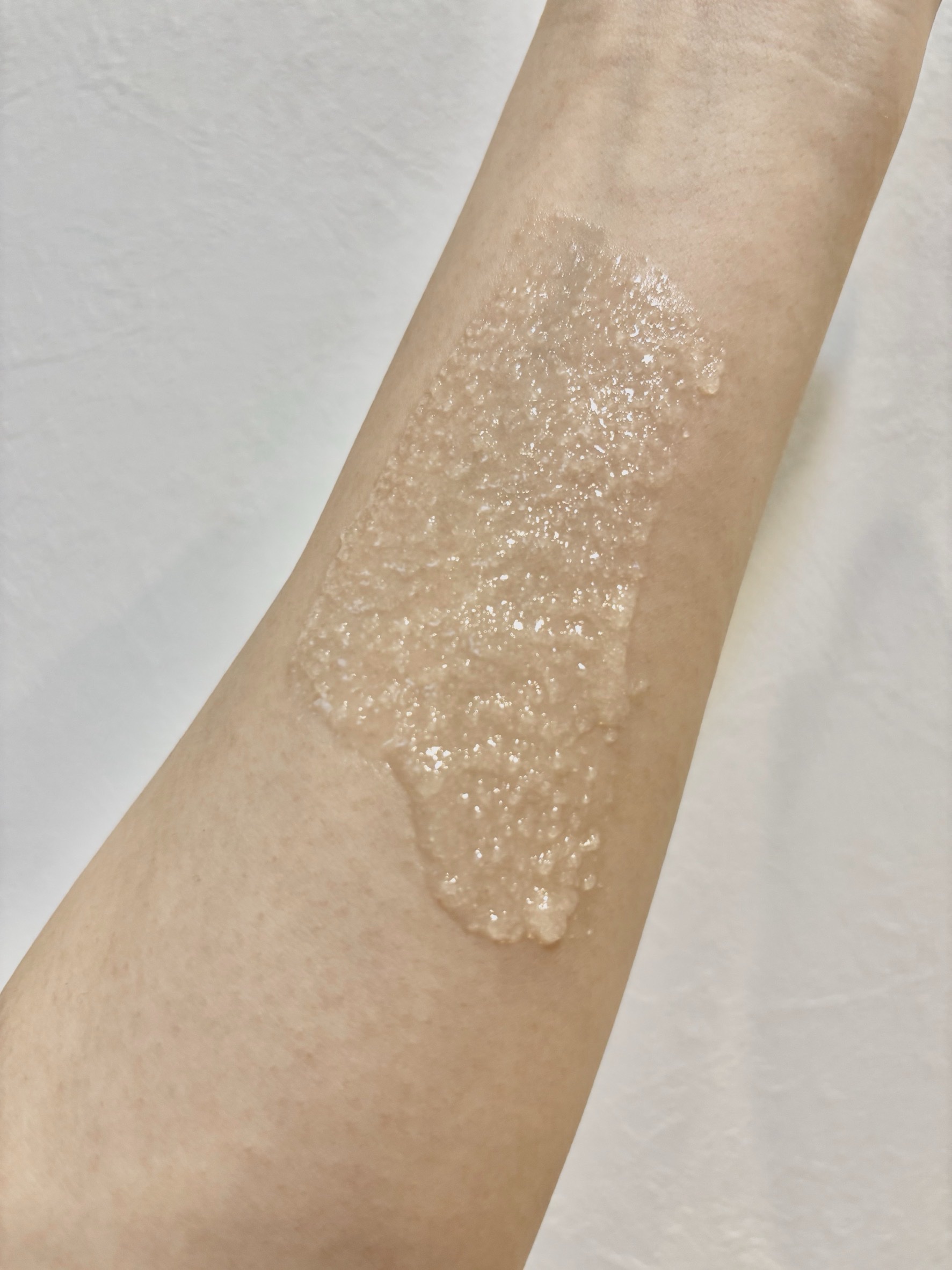 パヒュームドボディスクラブ フレールソープ/plu/ボディスクラブを使ったクチコミ（3枚目）