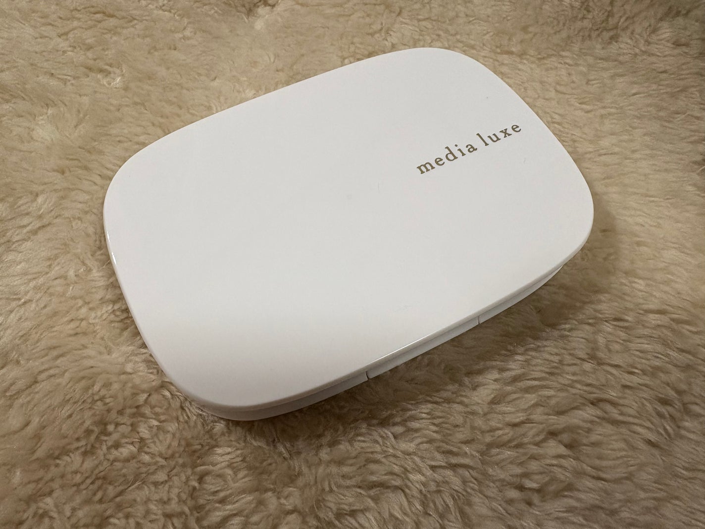 パウダーファンデーション/media luxe/パウダーファンデーションを使ったクチコミ(1枚目)