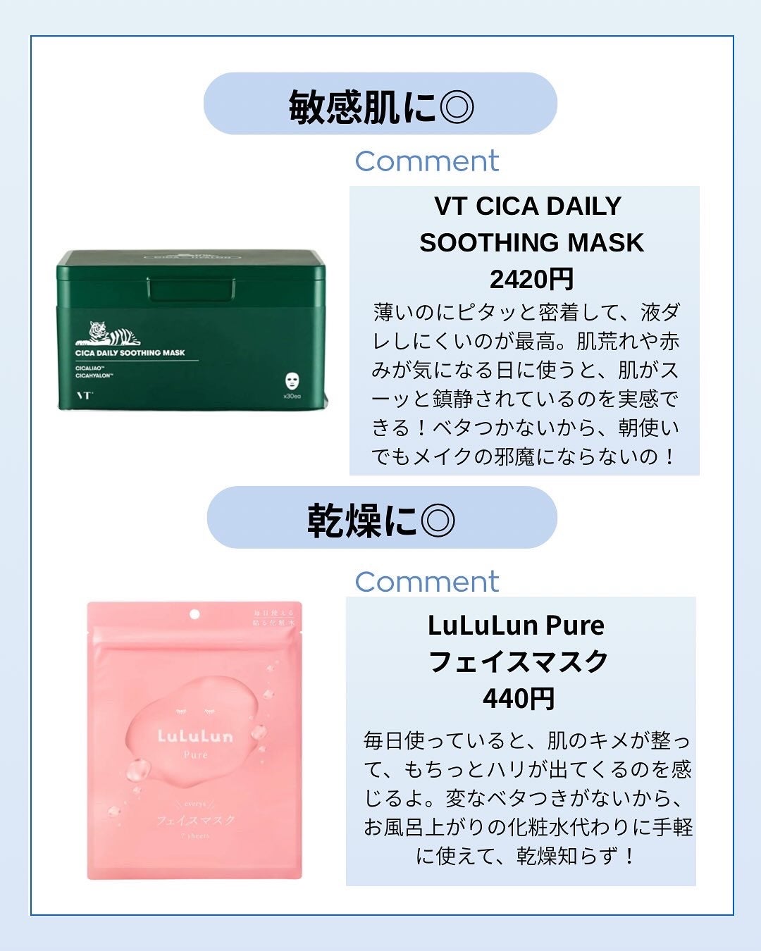 CICA デイリースージングマスク/VT/シートマスク・パックを使ったクチコミ(2枚目)