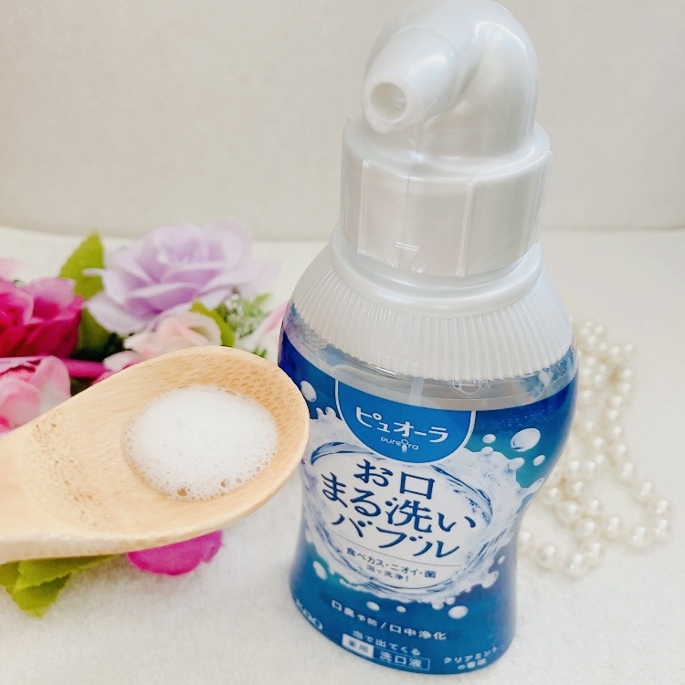 ピュオーラ 泡で出てくる洗口液 クリアミント【医薬部外品】/ピュオーラ/マウスウォッシュ・スプレーを使ったクチコミ（3枚目）