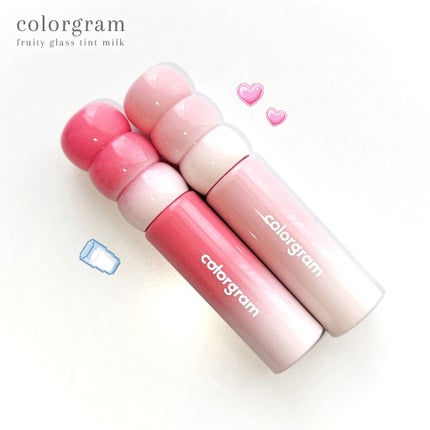 タンフルグラスティントミルク/Colorgram/リップティントを使ったクチコミ(2枚目)