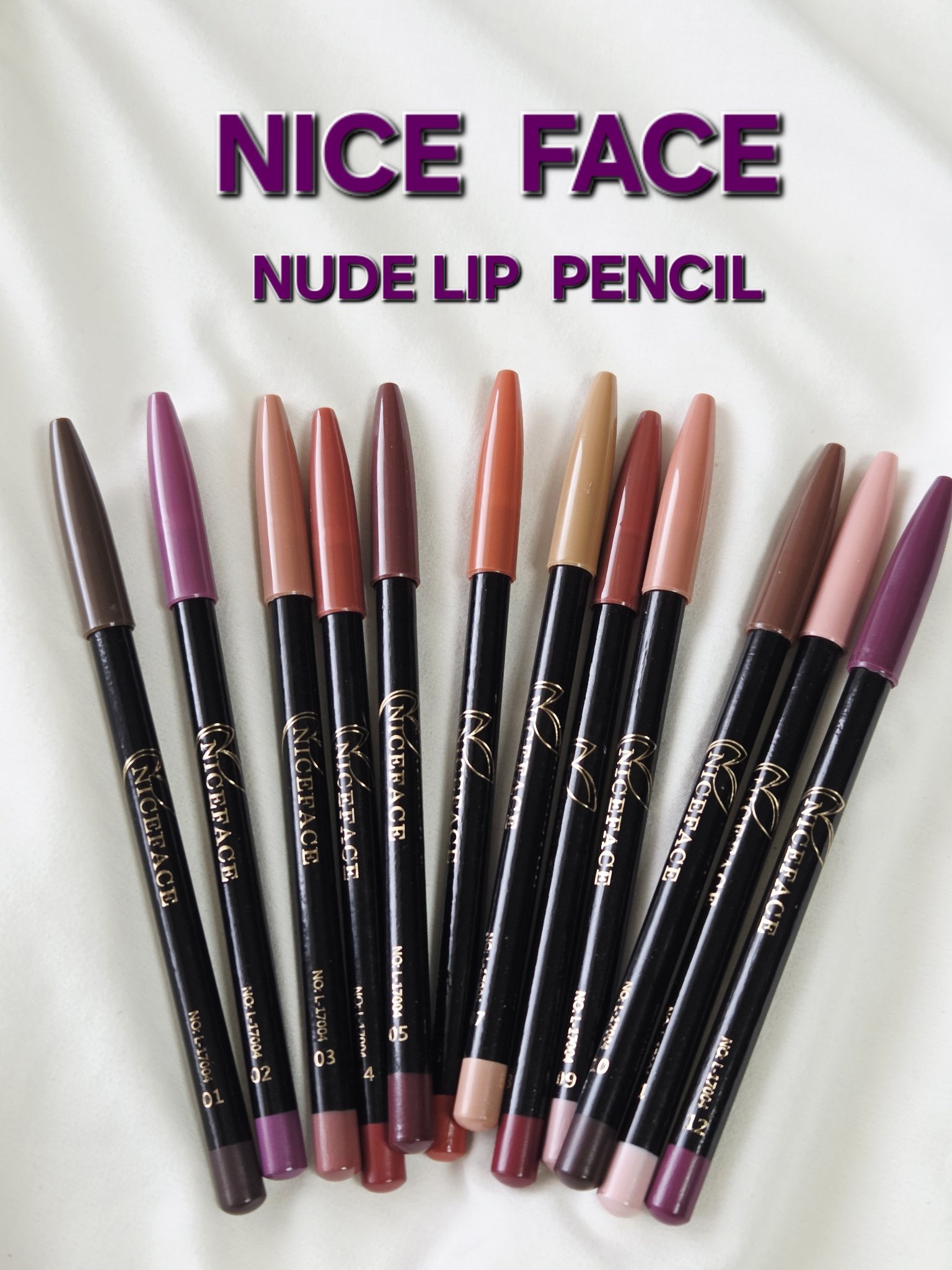 NUDE  LIP PENCIL /NICE FACE /リップライナーを使ったクチコミ（1枚目）