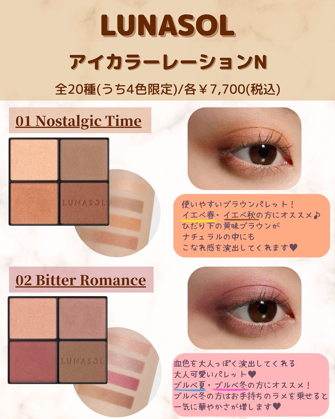 ルナソル アイカラーレーションN/LUNASOL/アイシャドウパレットを使ったクチコミ（3枚目）