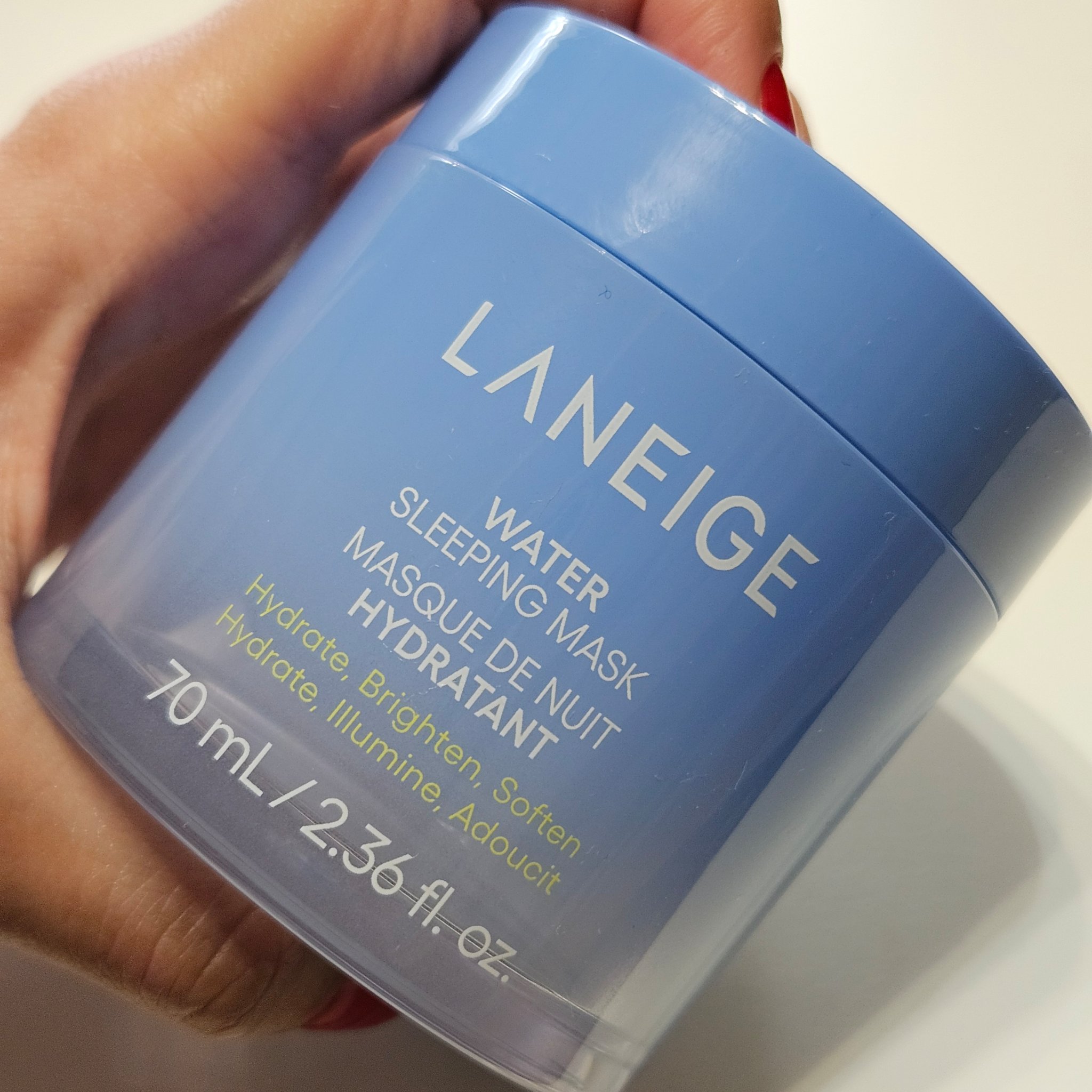 ウォータースリーピングマスク N/LANEIGE/フェイスクリームを使ったクチコミ（2枚目）